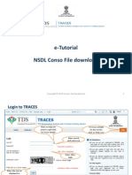 E-Tutorial NSDL Conso File Download