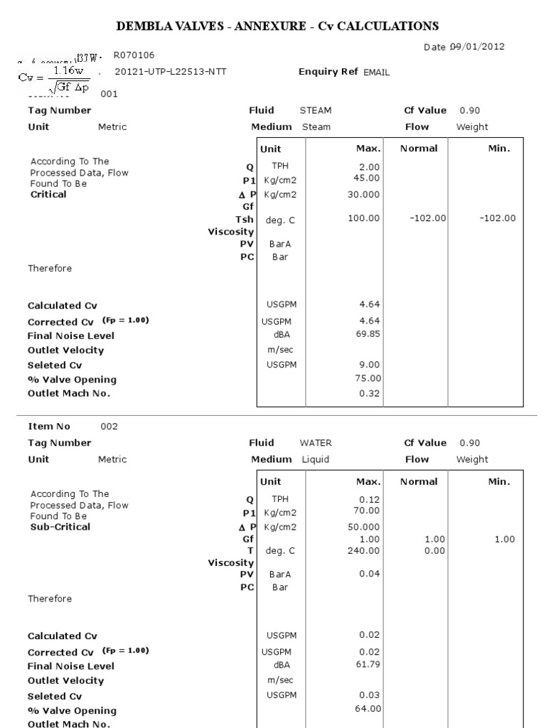 Cvcalc | PDF