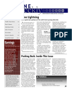 Lima Lightning: Pushing Back: Inside This Issue