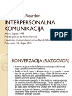 Reardon Interpersonalna Komunikacija Drugi Dio