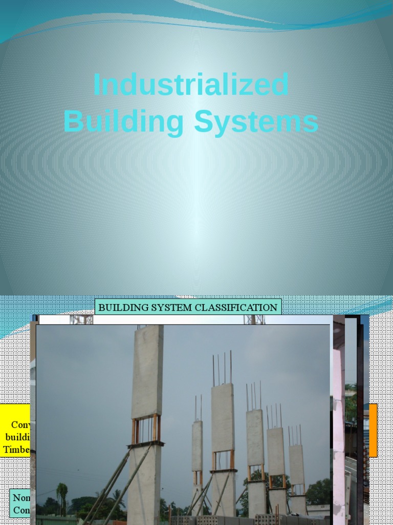 Industrialized Building System 2012 PDF Precast Concrete Masonry
