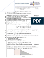 BUCURESTI Model Oficial - Evaluarea Nationala - Aprilie 2013-1