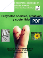 Preprograma XVIII Congreso Nacional de Sociología en Castilla-La Mancha