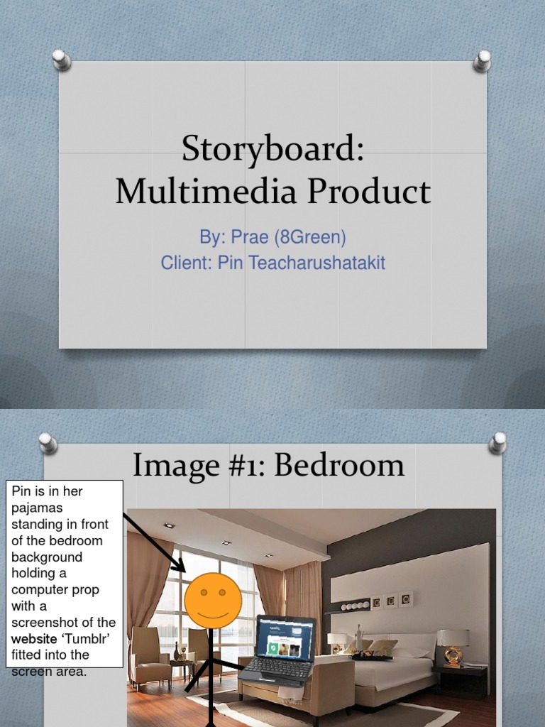 Multimedia Storyboard for Pin Teacharushatakit | PDF | Games ...