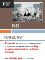 Forecasting