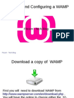 Installing and Configuring a WAMP Server in Windows 7 & 8Wamp