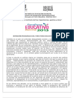 DocumentoLineamientosForoFeria29abr2013