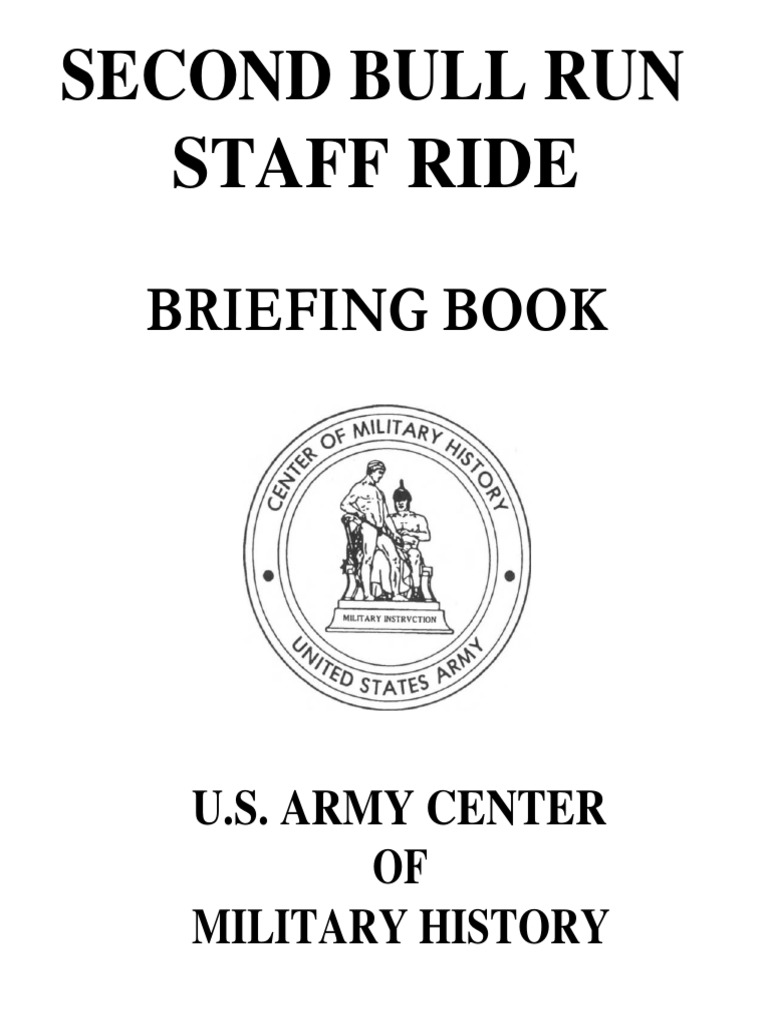 Second Bull Run Staff Ride Overview | PDF | George B. Mc Clellan ...