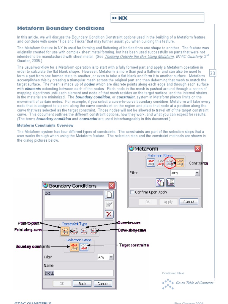 Metaform Boundary Condition Guide | PDF | Network Topology ...