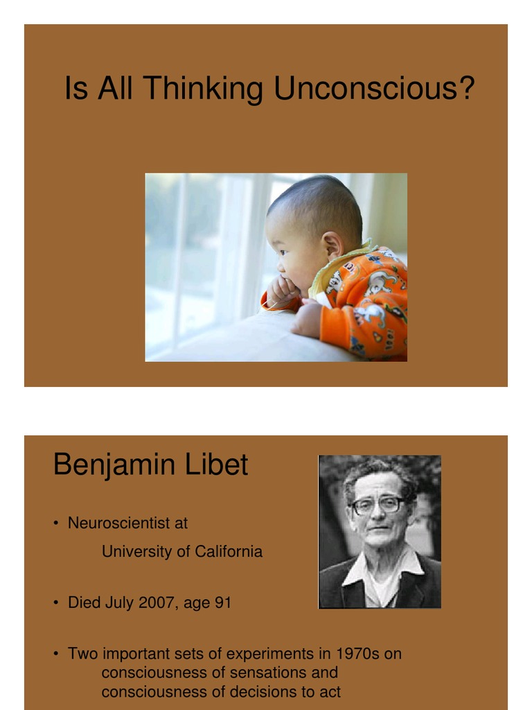 Unconscious Thinking and Decision-Making | PDF | Thought | Consciousness