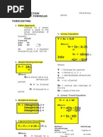 Production Management Formulas