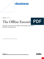 The Offline Executive