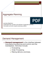 Aggregate Planning Methods