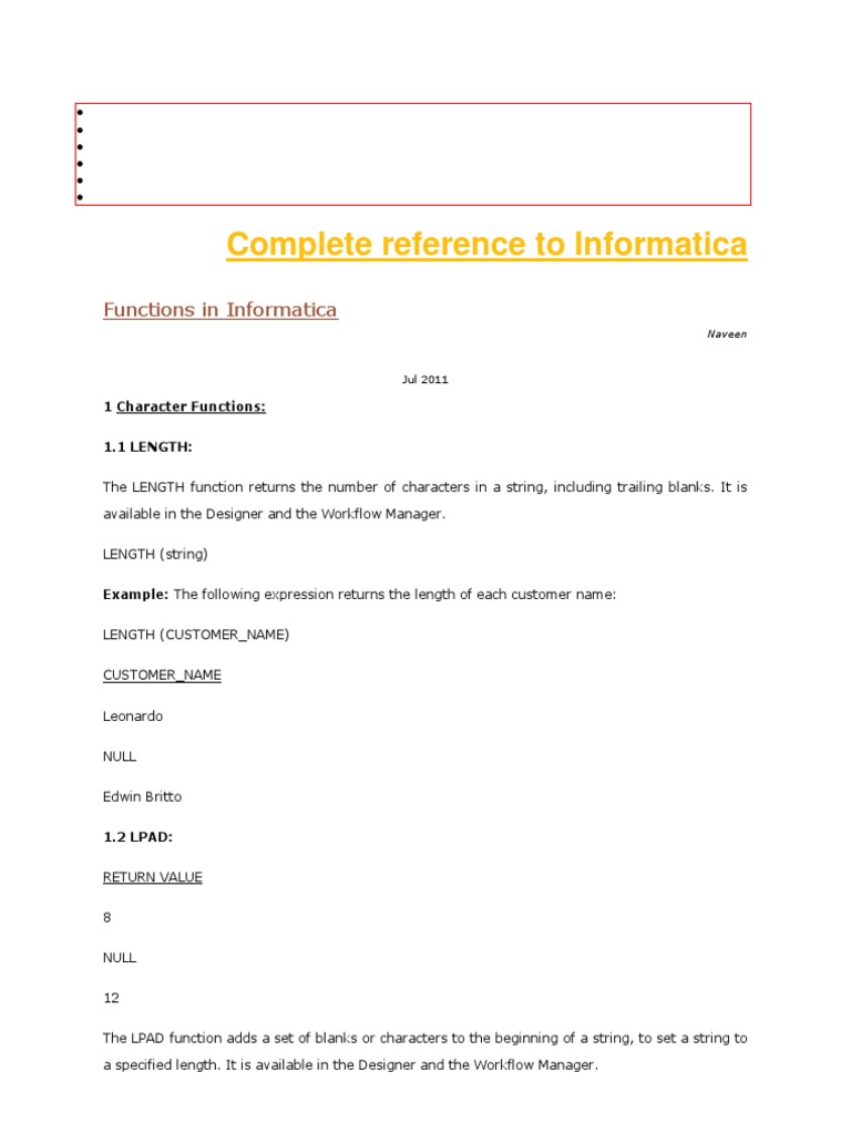 SQL Functions With Eg | PDF | String (Computer Science) | Computer ...