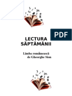 Lectura Sãptãmânii - 8