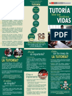 Triptico Tutoria Labor Que Transforma Vidas