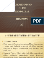 HENDRIZAL 1110333096 KEPEMIMPINAN