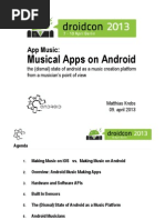 App Music - Android Music Making Apps 2013