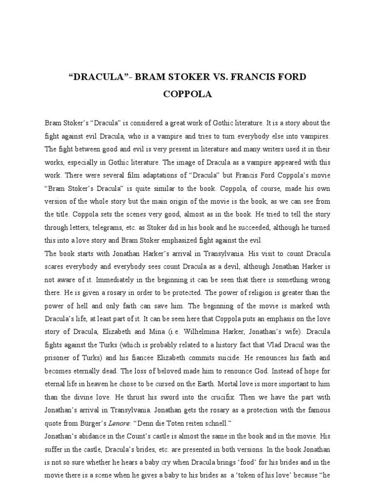 Why does dracula hate god picture