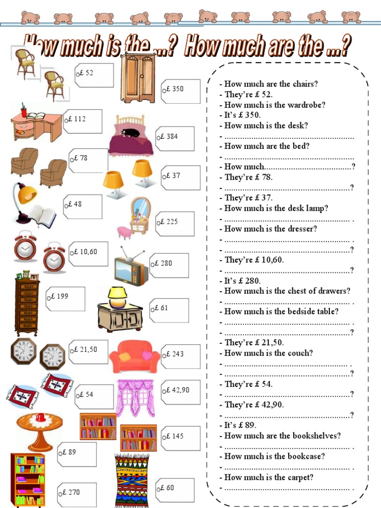 How Much Furniture PDF