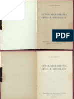 Barbosa 1948 Vocabulario