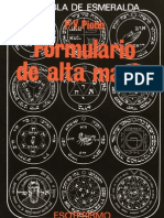 Formulario de Alta Magia - P. v. Piobb
