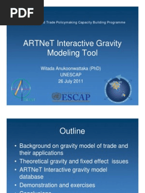 Gravity Modelling