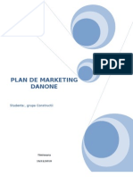 Plan de Marketing Pentru Firma Danone Romania