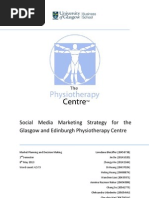 Marketing Plan For Edinburgh and Glasgow Physiotherapy Centre