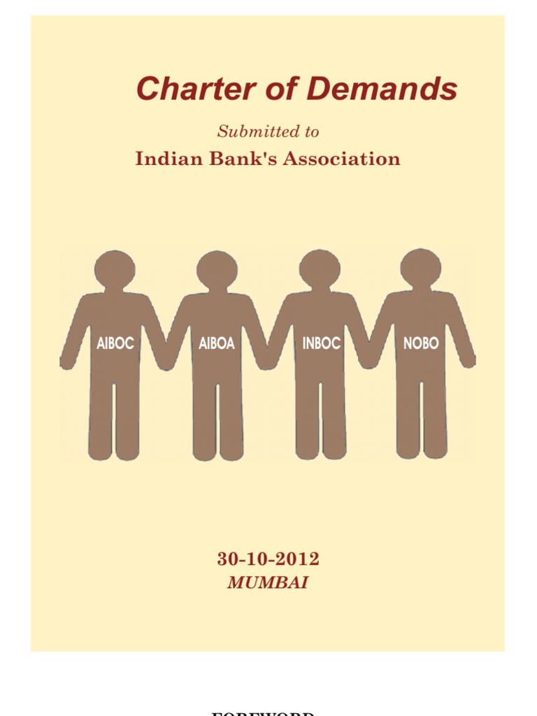 Charter of Demands Officers Final | PDF | Pension | Retirement