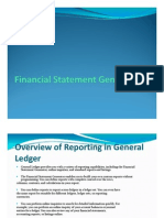 Financial Statement Generator