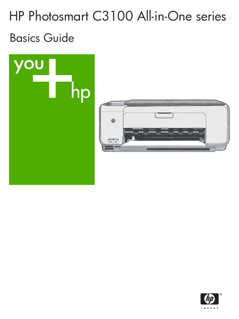 Hp photosmart c3180 installation software download