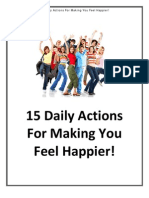 15 Happiness Actions