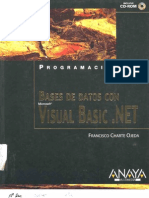 (ANAYA) Bases de Datos Con Visual Basic.net