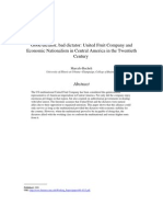 Good Dictator Bad Dictator UFC and the Economic Nationalism in Central America in the 20th Century