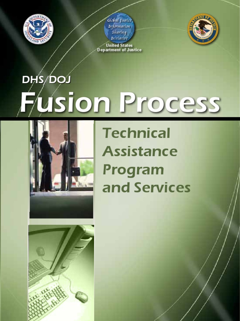 DHS/DOJ Fusion Process: Technical Assistance Program and Services | PDF ...