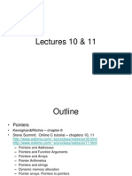 C Course - Lecture10&11 - Pointers
