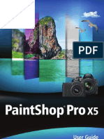 Corel Paintshop Pro X5 Manual