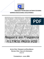CEFET-SC - Filtros Passivos