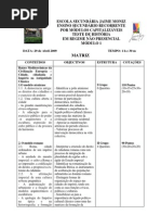 Matrizes de História