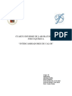 Informe de Laboratorio de Fisicoquímica - Transferencia de Calor-SebastianPadilla-MarioSanhueza