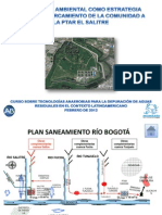 PTAR El Salitre. Educación Ambiental Como Estrategia para El Acercamiento de La Comunidad A La PTAR El Salitre