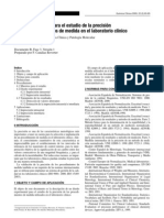 Metrología-2003-B-Recomendaciones para el estudio de la precisión de los procedimientos de medida en el laboratorio clínico
