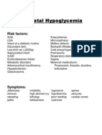 11 - Neonatal Hypoglycemia