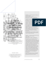 A reforma psiquiátrica brasileira, da decada de 80 aos dias atuais