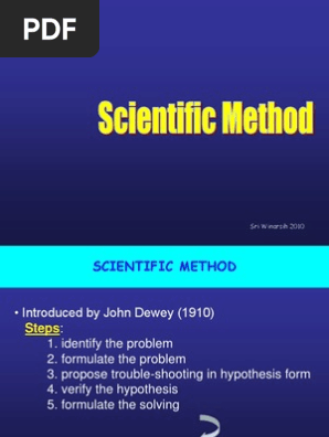 Scientific Method 