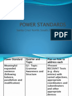 Power Standards For Grade 8 English