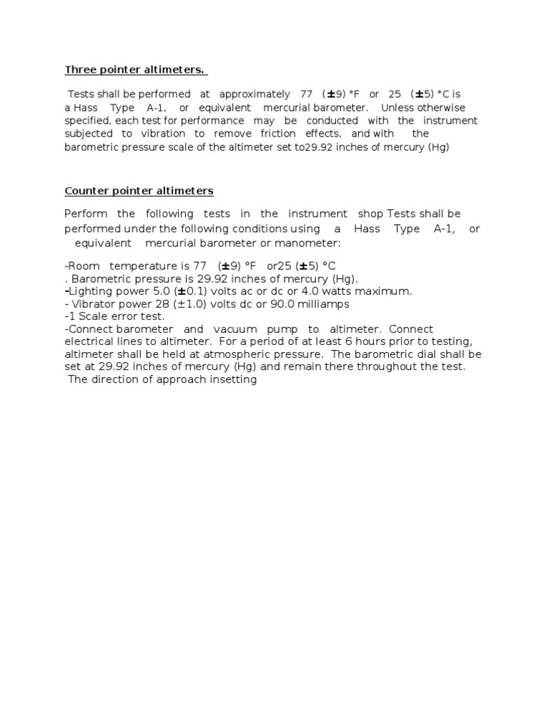 Three Pointer Altimeters PDF