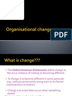 Organisational Change