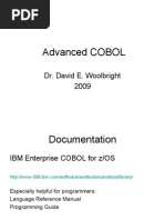 Advanced Cobol